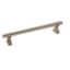 Satin Nickel 6-5/16 Inch Modern Cabinet Pull