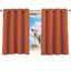 Spice Polyester Blackout Grommet Window Curtain Panel