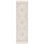 Ivory and Grey Hand-Tufted Wool Runner Rug, 2 ft. 3 in. x 8 ft.