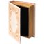 Off-White Wooden Vintage Book Shaped Storage Box