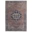 Barrymore 4' x 6' Blue Synthetic Medallion Area Rug