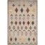 Kenya Hand-Knotted Geometric Wool Area Rug, 6' x 9'