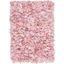 Rio Shag Light Pink Handmade Rectangular Area Rug