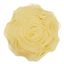 Yellow Rose Design Poly Filled Round Throw Pillow