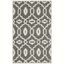 Elegant Azure Wool 4' x 6' Hand-Tufted Area Rug