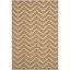 Hampton Brown and Ivory Geometric Outdoor Area Rug