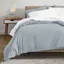 Dusty Blue Organic Cotton Twin/Twin XL Sateen Duvet Cover Set