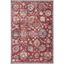 Ivory and Rust Hand-knotted Synthetic 8' x 10' Area Rug