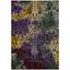 Mid-Century Modern Watercolor Artistry Synthetic Area Rug, 4' x 6', Multicolor