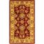 Heritage Red and Gold Hand-Tufted Wool Area Rug 2'3" x 4'