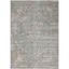 Hand-Knotted Gray Viscose 5' x 7' Reversible Area Rug