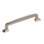 Polished Nickel Modern Cabinet Drawer Pull with Mounting Hardware