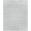 Gray Geometric Flat Woven Wool and Cotton 9' x 12' Area Rug