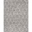 Hand-Knotted Gray Wool 5' x 8' Area Rug