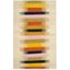 Handwoven Geometric Multicolor Wool Area Rug, 5' x 8'