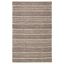 Natural Beige Flat Woven Wool 8' x 10' Rug