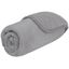 Small Light Gray Waterproof Sherpa Fleece Pet Blanket