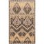 Hand-Knotted Black Wool Tribal Accent Rug - 3' x 5'