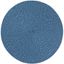 Navy Round Braided Synthetic 4' Area Rug