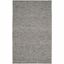 Camel and Grey Handmade Wool Area Rug, 5' x 8'