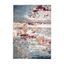 Distressed Abstract Watercolor Multi-Color Area Rug 7'10" x 10'