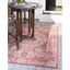 Rust Red 4' x 6' Flat Woven Synthetic Outdoor Rug