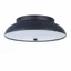 Modern Black and White LED Flush Mount Ceiling Light