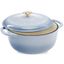 Cornflower Blue 6 Quart Enameled Cast Iron Dutch Oven with Lid