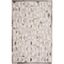 Handmade Gray Geometric Cowhide Area Rug 5' x 8'