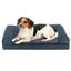 Medium Orion Blue Orthopedic Elevated Dog Sofa Bed