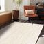 Hand-Braided Ivory Jute 8x11 Rectangular Area Rug