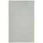 Hand-Knotted Silver & Grey Sisal 5' x 8' Area Rug