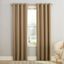 Taupe Room-Darkening Grommet Curtain Panel, 54"x63" Polyester