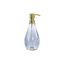 Denim Blue Acrylic Modern Soap Dispenser, 8-inch