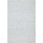 Ivory and Light Grey Hand-Tufted Wool Area Rug, 4' x 6'