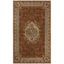 Empire Blue and Brown Hand-Tufted Wool Rug