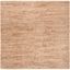 Natural Fiber 6' x 6' Square Jute Area Rug