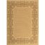 Natural Brown Rectangular Synthetic Indoor/Outdoor Rug