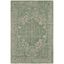 Mint and Ivory Hand-Tufted Wool Area Rug