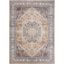 Gold and Beige Floral Flatweave 6' x 9' Area Rug