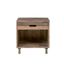 Renu 24" Natural Solid Wood Nightstand with Drawer