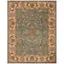 Elegant Heritage Hand-Tufted Wool Rug in Blue/Beige - 8'3" x 11'