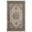 Elegant Cream Beige Traditional Square Area Rug 39"