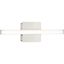 Brushed Nickel Dimmable LED Linear Vanity Light