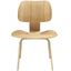 Natural Low Wood Side Chair with 32.5" Height