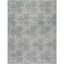 Handmade Gray Wool 8' x 10' Tufted Rectangular Area Rug