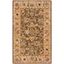 Olive and Camel Hand-Tufted Wool Area Rug 3' x 5'