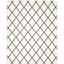 Ivory Charcoal Handwoven Wool-Blend 8' x 10' Flat Weave Rug