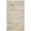 Gold and Ivory High Pile Rectangular Rug