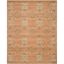 Handmade Terracotta Floral Wool Area Rug, 8'9" x 12'